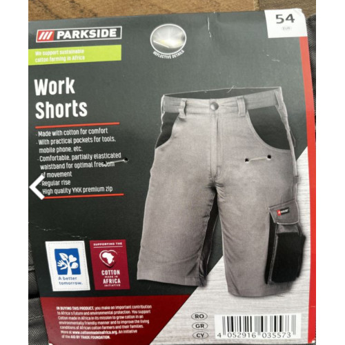 Чоловічі робочі шорти PARKSIDE®, з кишенями, з міцної тканини розміри S/M/L/XL/XXL